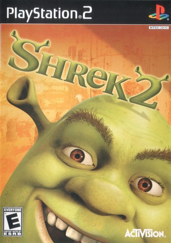 Shrek 2 box art for Xbox